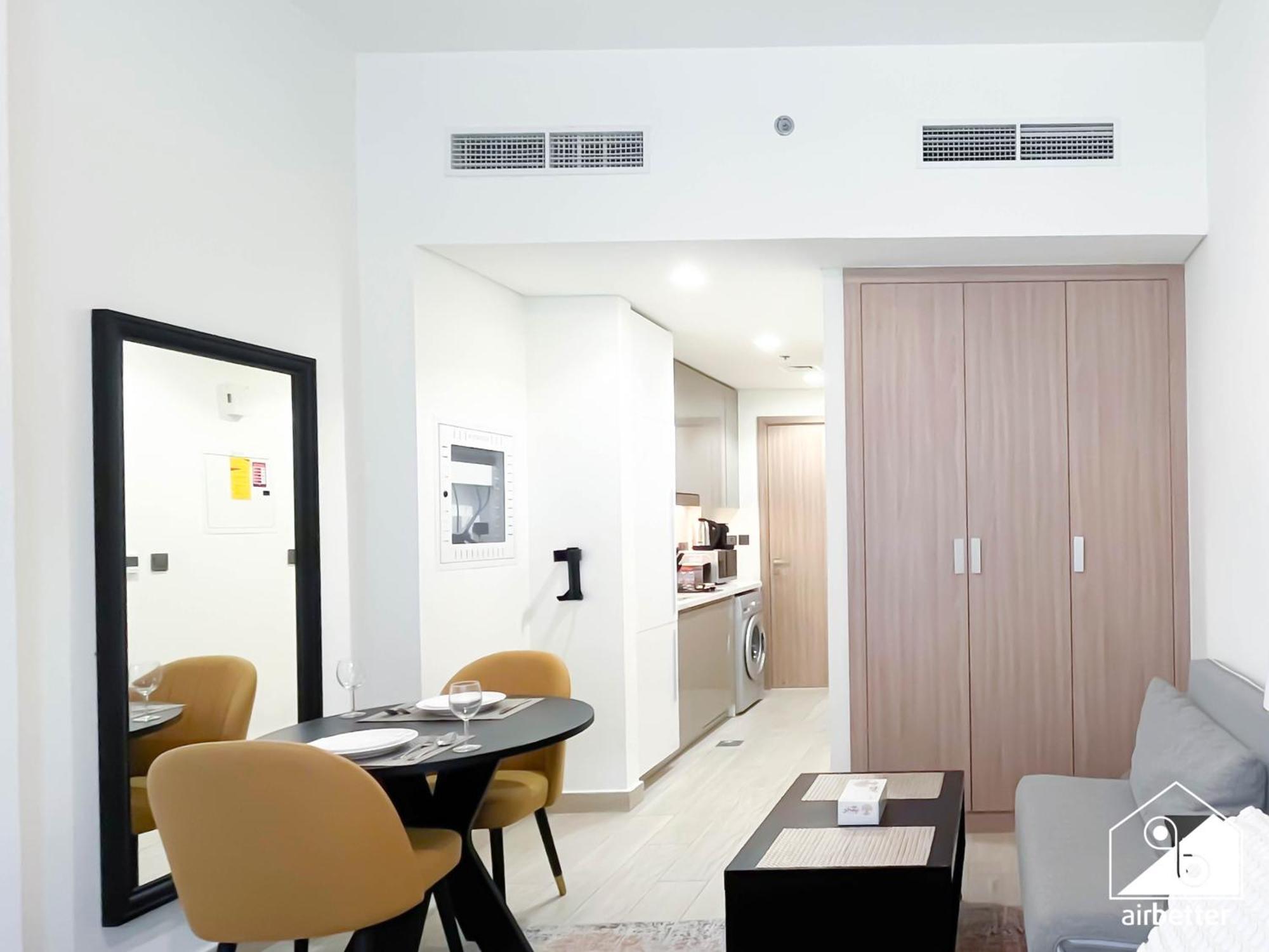 Charming With Balcony In Azizi Riviera Apartment Dubai